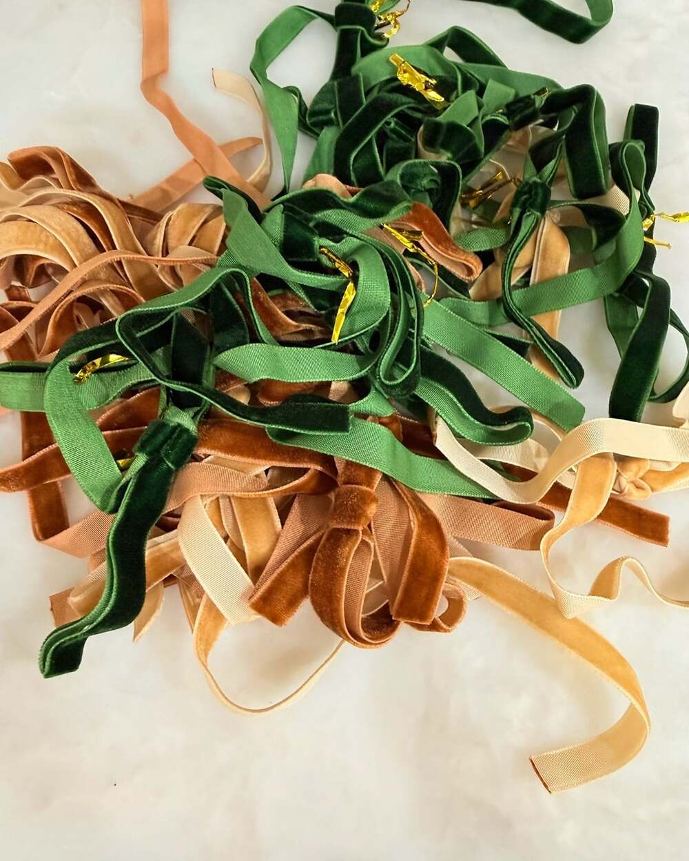 Velvet Ribbon Bows - Picture 2 of 2